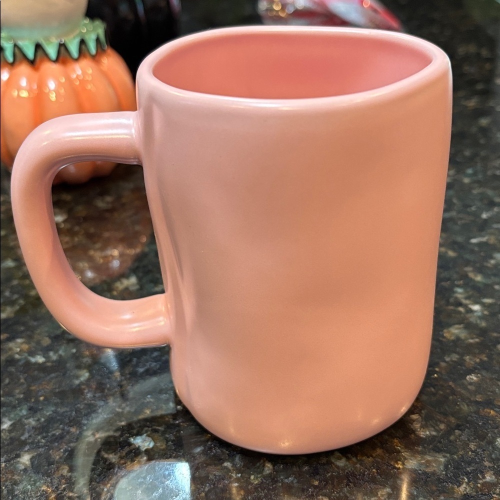 Rae Dunn Here For The Boos 👻 Pink Halloween Mug - Picture 5 of 7